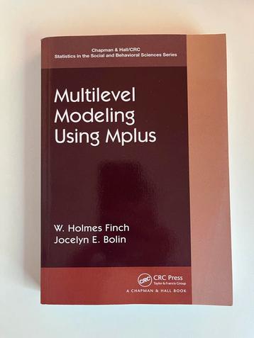 Multilevel Modeling Using Mplus - Finch & Bolin beschikbaar voor biedingen