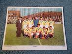 Vintage Voetbal Sittardia 1 Divisie B 1958-1959, Ophalen of Verzenden, Gebruikt, Overige binnenlandse clubs, Poster, Plaatje of Sticker