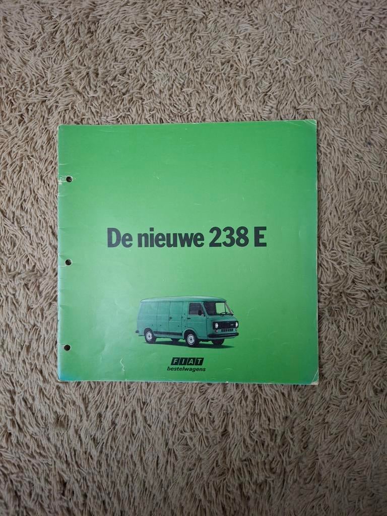 Autofolder Fiat 238 E, Verzenden, Gelezen, Overige merken