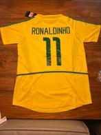 Ronaldinho 11 brasil 2002 retro shirt maat L, Sport en Fitness, Voetbal, Maat L, Verzenden, Nieuw, Shirt