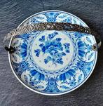Delfs Blauwe serveerschaal met hengsel, Ophalen of Verzenden