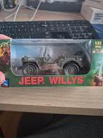 Jeep Willys 1:32 Die-Cast Model - NewRay, Hobby en Vrije tijd, Modelauto's | 1:18, Ophalen of Verzenden, Nieuw, Auto, Overige merken