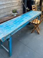 Antieke markttafel inklapbaar 180x45x70 cm, Ophalen