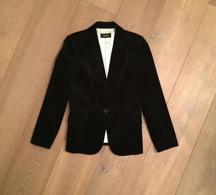 Nieuw: zwart corduroy colbertje; merk Tintoretto; maat 38, Kleding | Dames, Jasjes, Kostuums en Pakken, Nieuw, Jasje, Maat 38/40 (M)