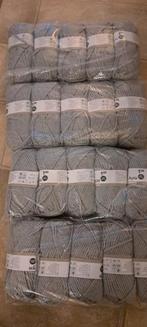 4 pakketten Grijze Ayla Wol  - 20 Bollen, Hobby en Vrije tijd, Breien en Haken, Ophalen of Verzenden, Nieuw, Breien of Haken, Wol of Garen