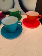 glazen thee/koffieset kopjes en schotels leonardo italy, Ophalen