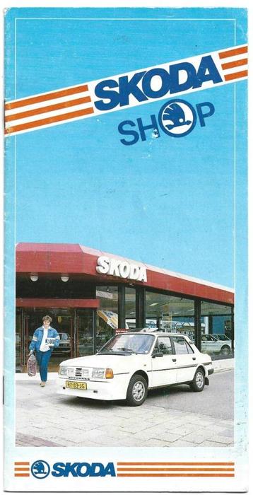 Skoda shop accessoires folder (SK04) auto beschikbaar voor biedingen