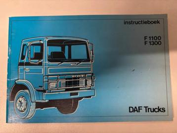 Instructieboek Daf F100 en F1300 beschikbaar voor biedingen