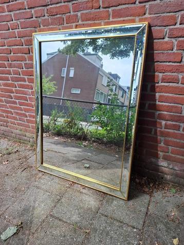 Vintage Rechthoekige Deknudt Spiegel 86x116 beschikbaar voor biedingen