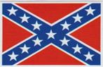 Rebel vlag sticker, Motoren, Verzenden