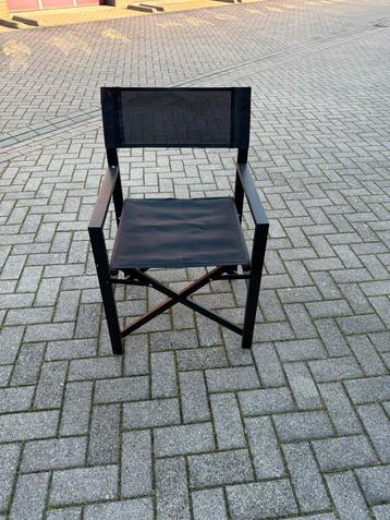 Regisseursstoel voor terras  circa 40 stuks - Zwart beschikbaar voor biedingen