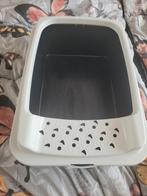 Te koop open kattenbak, Ophalen