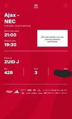 Ajax - NEC 21Feb26, Losse kaart, Eén persoon, Februari