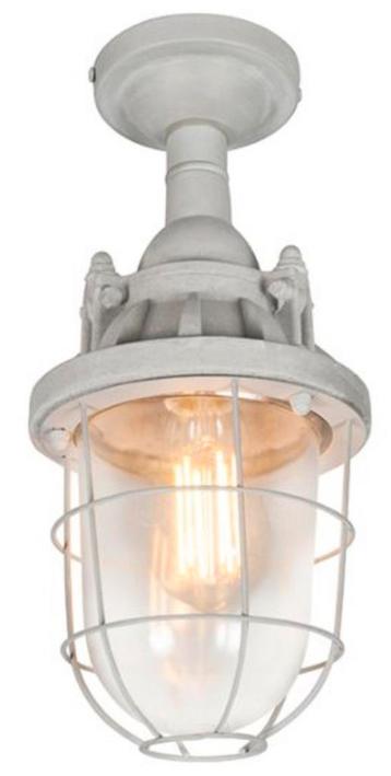 QAZQA PLAFONDLAMP CABIN BETON beschikbaar voor biedingen