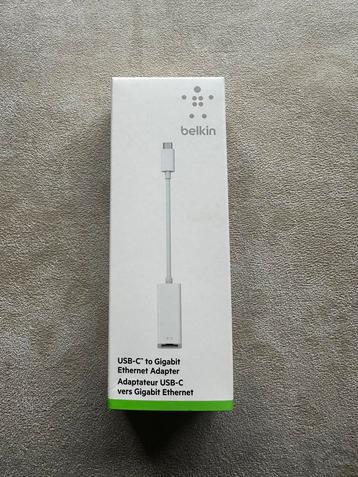 Belkin USB-C naar Gigabit Ethernet Adapter beschikbaar voor biedingen