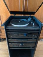 Technics Stereoset met Meubel - Versterker, Cassette, CD, Dr, Gebruikt, Cassettedeck, Losse componenten, Ophalen