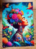 Frida Kahlo poster, Verzamelen, Ophalen of Verzenden, Nieuw, A4 of kleiner, Rechthoekig Staand