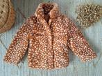 Bruin met witte stippen Hema (nep) bond jasje maat 98/104, Kinderen en Baby's, Ophalen of Verzenden, Gebruikt, Meisje, Jas