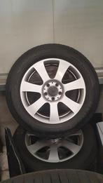 velgenset Mercedes-Benz S klasse W221 17 inch + zomerbanden, Ophalen, Gebruikt, Banden en Velgen, 17 inch