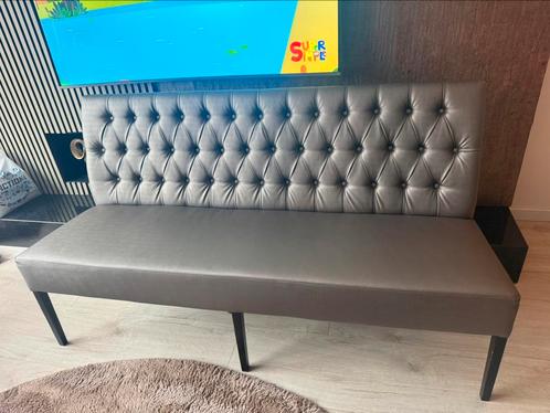 Eetkamerbankje hotel chique, Huis en Inrichting, Banken | Sofa's en Chaises Longues, Gebruikt, Driepersoons, 150 tot 200 cm, 75 tot 100 cm