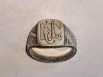 antieke herenzegelring, Ophalen of Verzenden, Zilver, Ring