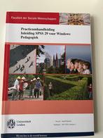 SPSS 29 Handleiding Pedagogiek - Leiden Universiteit, Boeken, Studieboeken en Cursussen, Ophalen of Verzenden, Gamma, Zo goed als nieuw