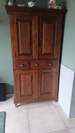 Mooie koloniale kast - 100x46x186 cm Gereserveerd!, Huis en Inrichting, Kasten | Buffetkasten, Gebruikt, Koloniaal, Ophalen of Verzenden