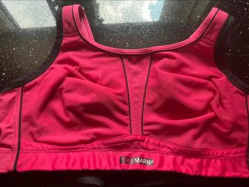 Swemark sportbh roze met zwart maat C 95 beschikbaar voor biedingen