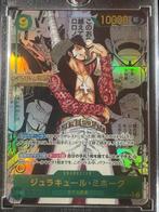 One Piece TCG - Mihawk OP14-119 MANGA SEC AA, Hobby en Vrije tijd, Ophalen of Verzenden, Zo goed als nieuw, Losse kaart, Foil