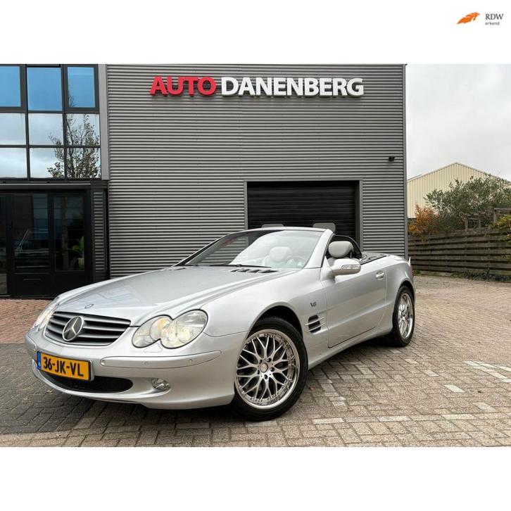 Mercedes-Benz SL-klasse 500 CAMERA ! UNIEK V-8 Cabrio !, Auto's, Mercedes-Benz, Bedrijf, Te koop, SL, ABS, Airbags, Airconditioning