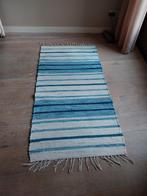 Zweeds vloerkleed/kleed/Scandinavisch, 100 tot 150 cm, Blauw, Scandinavisch, Ophalen of Verzenden