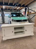 Witte TV-Meubel met Opbergruimte, 100 tot 150 cm, Ophalen of Verzenden, Zo goed als nieuw, Minder dan 100 cm