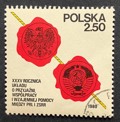 10. Polen 1980 mi. 2681 gestempeld, Postzegels en Munten, Postzegels | Europa | Overig, Gestempeld, Polen, Verzenden