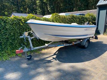 Quicksilver 410 9.9PK Suzuki 4-stroke 1e Eigenaar 60 uur !! beschikbaar voor biedingen