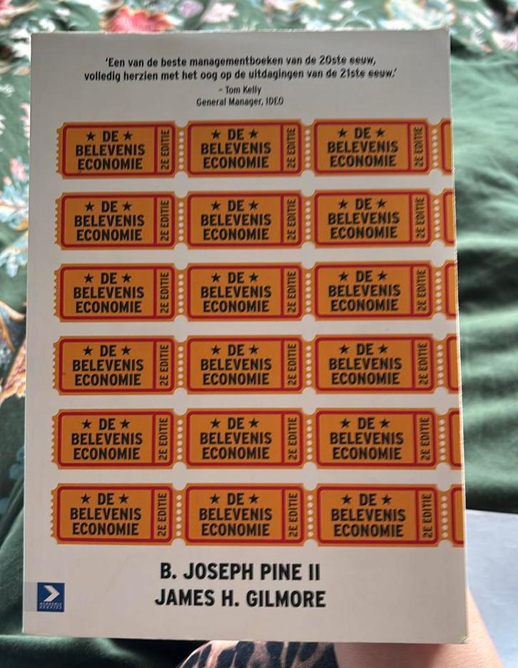 B. Joseph Pine - De beleveniseconomie, Boeken, Wetenschap, Zo goed als nieuw, Sociale wetenschap, Ophalen of Verzenden