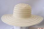 Dameshoed zonnehoed Hawkins creme beige vouwbaar 57 Nieuw, 56 of 57 cm (M, 7 of 7⅛ inch), Hoed, Hawkins, Nieuw