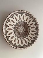 Marokkaans Aardewerk Wandbord - Ø 36cm, Ophalen of Verzenden