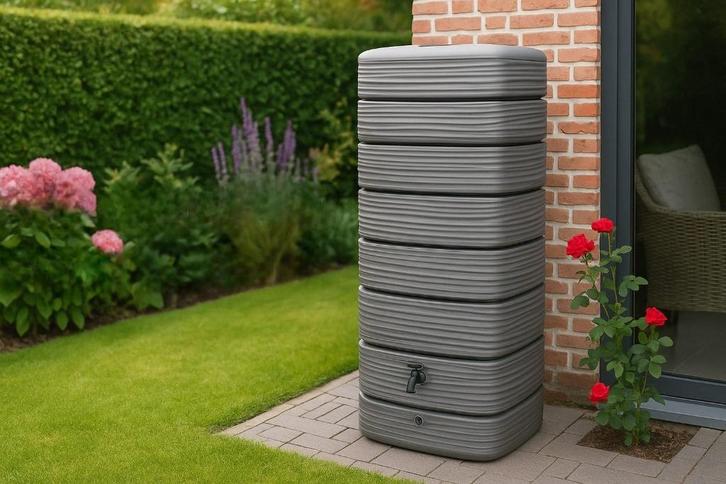 Homesaver 650 Liter Regenwatertank (Compleet Pakket), Tuin en Terras, Regentonnen, Nieuw, Kunststof, 150 liter of meer, Met kraantje