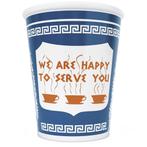 Beker/mok Solo Cup Operating Corporation Happy to serve you, Ophalen of Verzenden, Zo goed als nieuw, Aardewerk, Kop(pen) en/of Schotel(s)