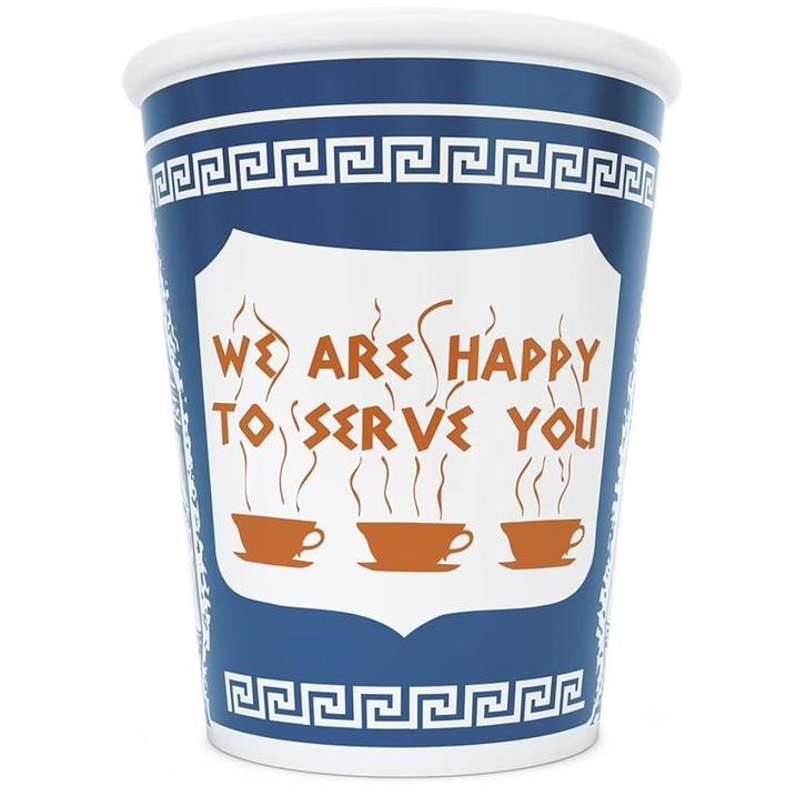 Beker/mok Solo Cup Operating Corporation Happy to serve you, Huis en Inrichting, Keuken | Servies, Zo goed als nieuw, Kop(pen) en/of Schotel(s)