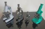 4 Vintage kleine Microscopen oa SNS , Fodor, Ophalen of Verzenden, Minder dan 400x, Onderdelen of Toebehoren