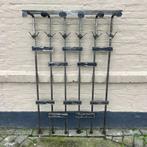 TOTALE LEEGVERKOOP Jaren 70 brutalist smeedijzeren kapstok, Gebruikt, Smeedijzer, 100 tot 150 cm, Wandkapstok
