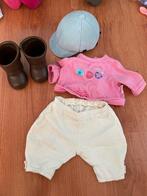 Baby Born Paardrijset + Vestje!, Ophalen, Zo goed als nieuw, Babypop