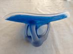 Art Deco coupe van gesatineerd glas., Ophalen of Verzenden