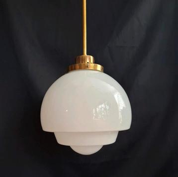 Mooie Vintage Art Deco Schoollamp beschikbaar voor biedingen