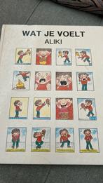 Vintage prentenboek Wat je voelt Aliki, Ophalen of Verzenden, Gelezen