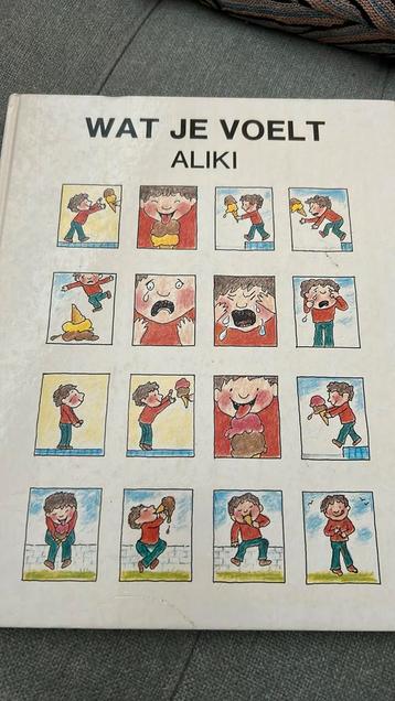 Vintage prentenboek Wat je voelt Aliki beschikbaar voor biedingen
