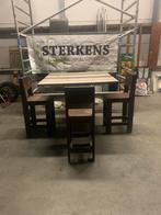 Statafel steiger hout, Ophalen, Zo goed als nieuw