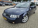 Audi A4 Limousine 1.8 Turbo Pro Line. 2004. Climate/Cruise/X, Auto's, Zwart, 4 cilinders, Blauw, A4