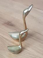 Mooie koperen Eenden. 14,5 en 9cm hoog. In hele goede staat!, Antiek en Kunst, Antiek | Koper en Brons, Ophalen of Verzenden, Koper